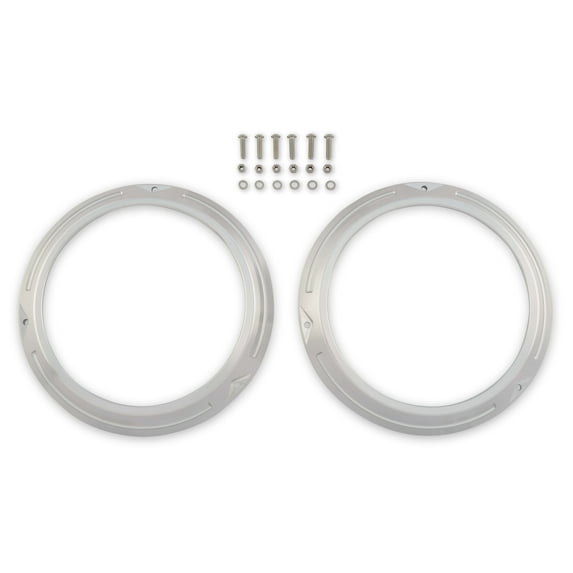 Scott Drake C6TZ-13064-BL Headlight Doors Billet