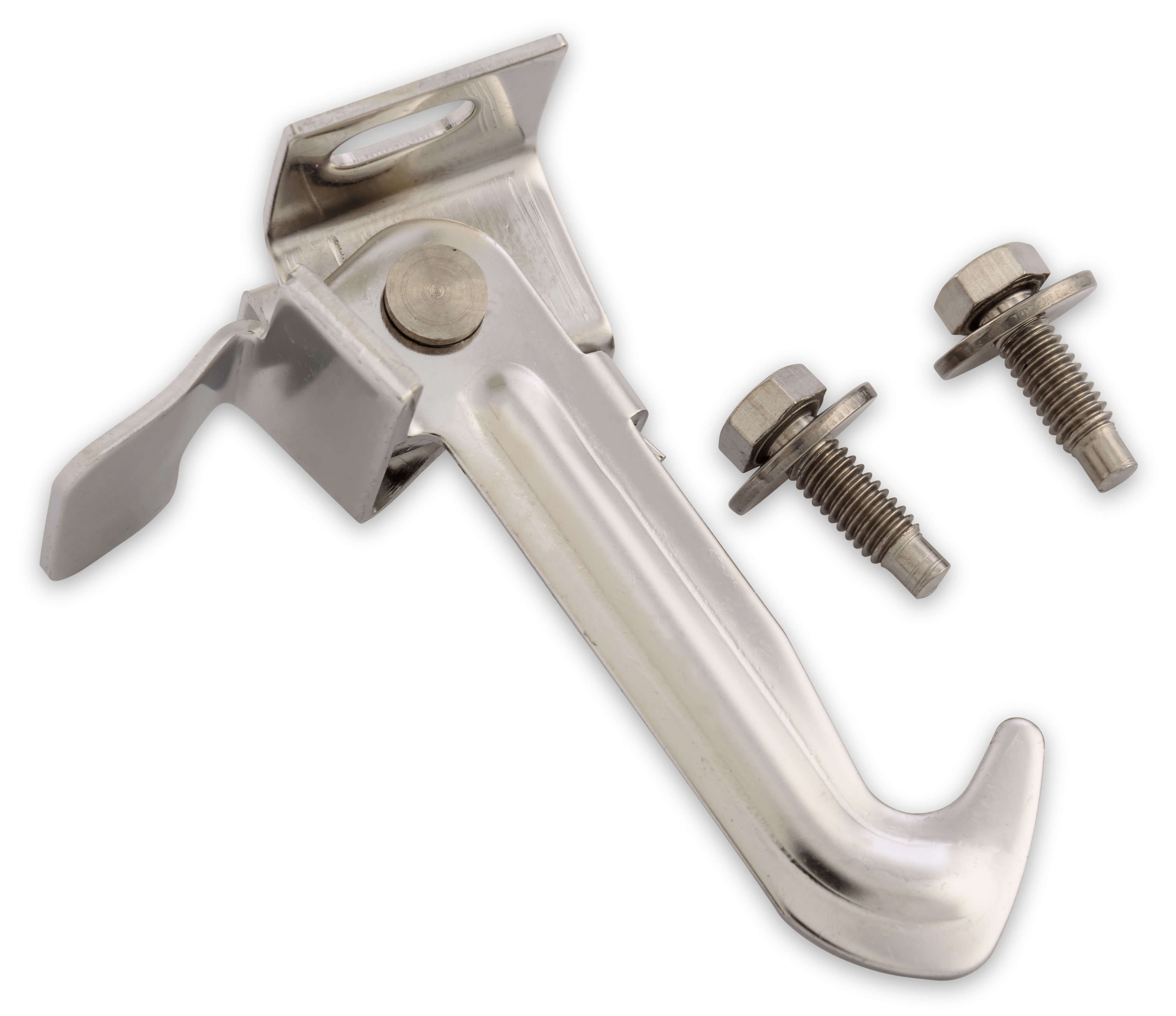 Scott Drake C6TZ-16892-S Hood Latch Stainless Steel