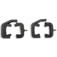 thumbnail image 1 of Scott Drake C6TZ-8A193-K Radiator Bracket Set 3 Row,Black, 1 of 7