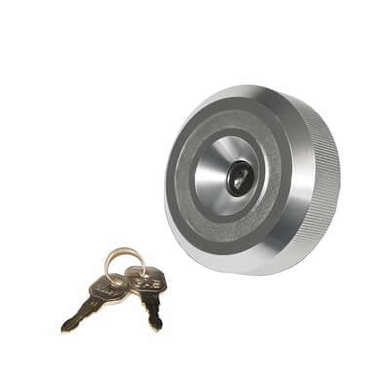 Scott Drake C6TZ-9030-BL-LK 1966-1970 Locking Gas Cap Clear