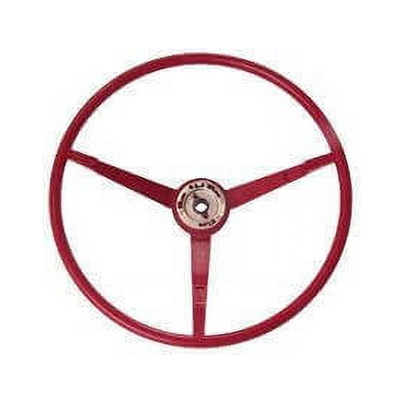 Scott Drake C6ZZ-3600-DR 1966 Standard Steering Wheel Dark Red