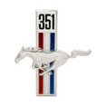 thumbnail image 1 of Scott Drake C7ZZ-16229-W 1967-1968 351 Running Horse Emblem LH, 1 of 2