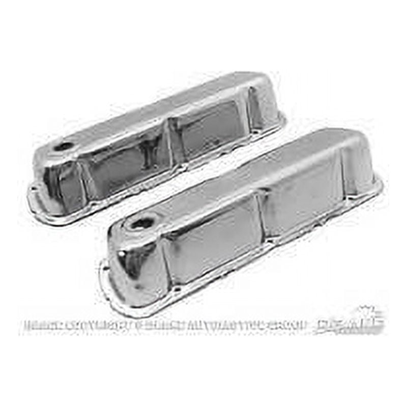 Scott Drake C7ZZ-6A582-C Chrome Valve Covers 390,427,428