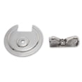 thumbnail image 1 of Scott Drake C8TZ-1424-62-SK Spare Tire Retainer Plate & Wing Nut Stainless Steel, 1 of 4