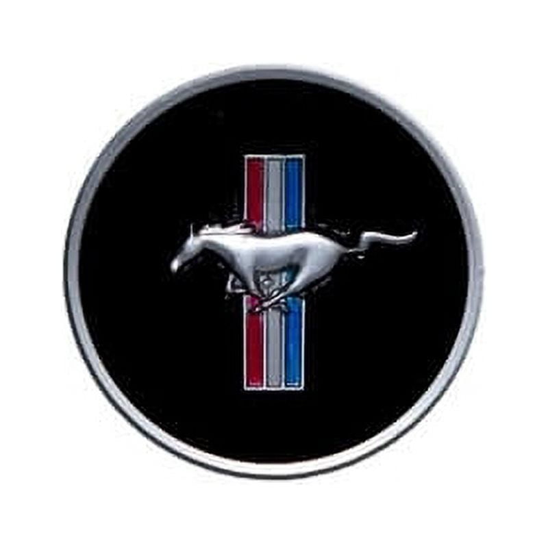 Scott Drake C8ZZ-3649-AR Horn Panel Emblem With Classic Tri-Bar Logo