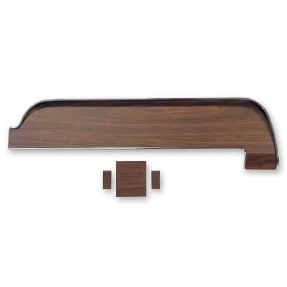 Scott Drake C8ZZ-6504410-AC Deluxe Interior Wood Dash Trim 1968 with A/C