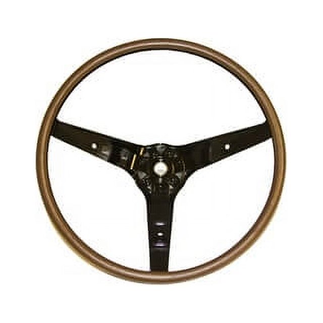 Scott Drake C9AZ3600BK Deluxe Rim Blow Steering Wheel Fits select