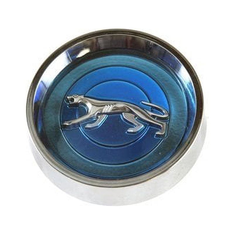 Scott Drake C9WY-1130-BLU Magnum 500 Wheel Center Cap Set 2-1/8" Blue
