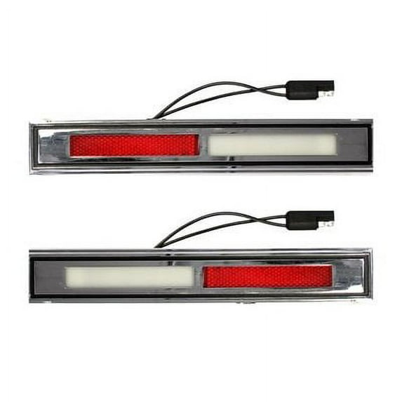 Scott Drake C9WY-13776-7-A Deluxe Door Light Assembly Pair