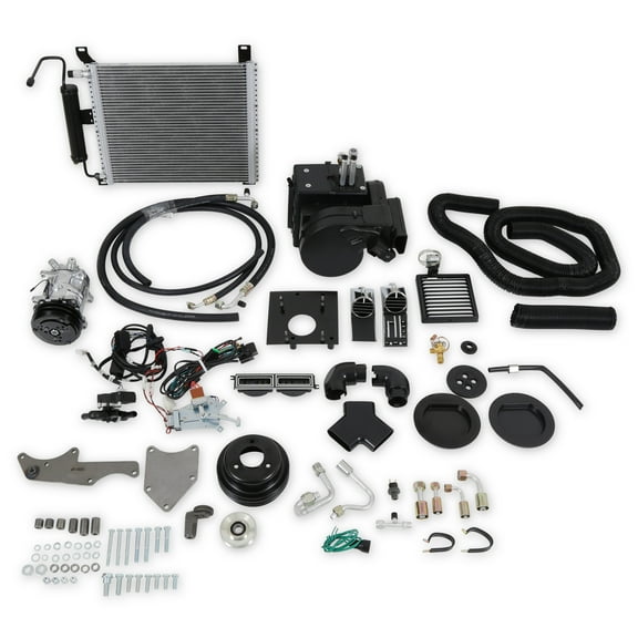 Scott Drake CAP-1268M-289P Hurricane A/C Heater Kit W/ Electronic Controls And Dash Bezels