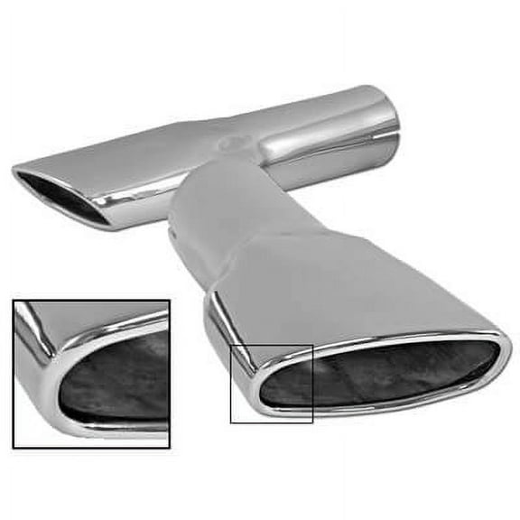 Scott Drake D0ZZ-5255-A Concours Exhaust Tips Pair