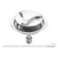 thumbnail image 1 of Scott Drake D1ZZ-16896 Chrome Ram Air Hood Twist Lock, 1 of 1