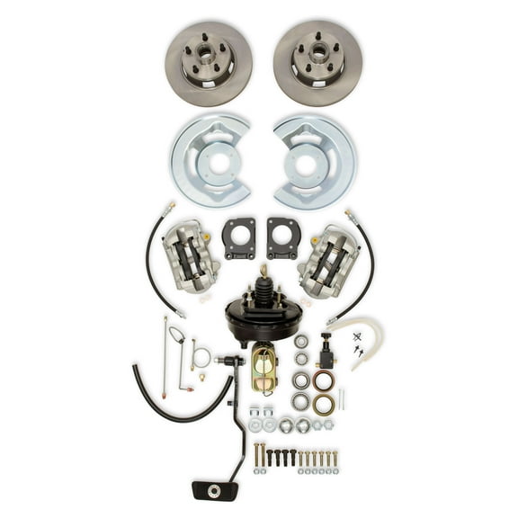 Scott Drake DBC-A121-1-R Power Front Disc Brake Conversion Kit