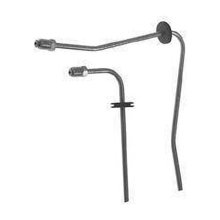 Scott Drake MFB016 Front Brake Line Set Power Drum Brakes