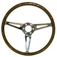 thumbnail image 1 of Scott Drake S1MS-3600-WG-6 GT350 Style Wood & Aluminum 15" 6 Hole Steering Wheel, 1 of 1