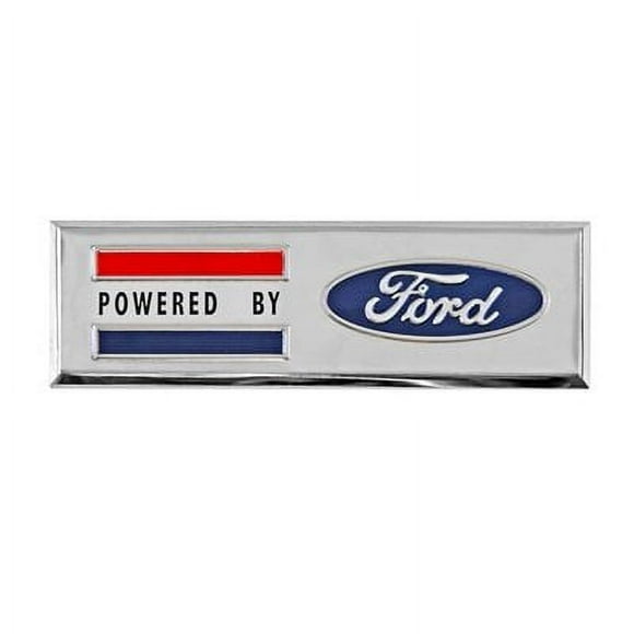 Scott Drake S2MS-16228-A "Powered By Ford" Fender Emblem