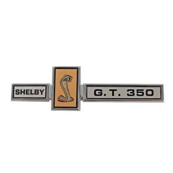 Scott Drake S7MS-16098-C Shelby G.T. 350 Grille, Dash and Deck Emblem