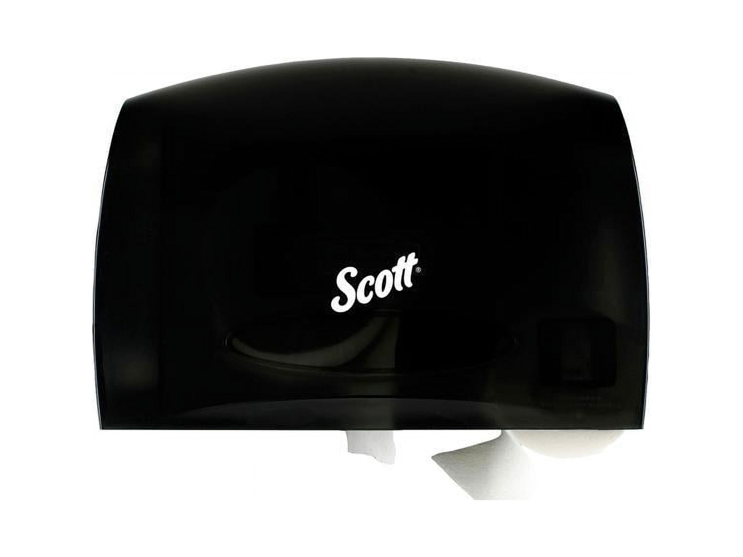 Black Coreless Jumbo Roll Paper Towel Dispenser