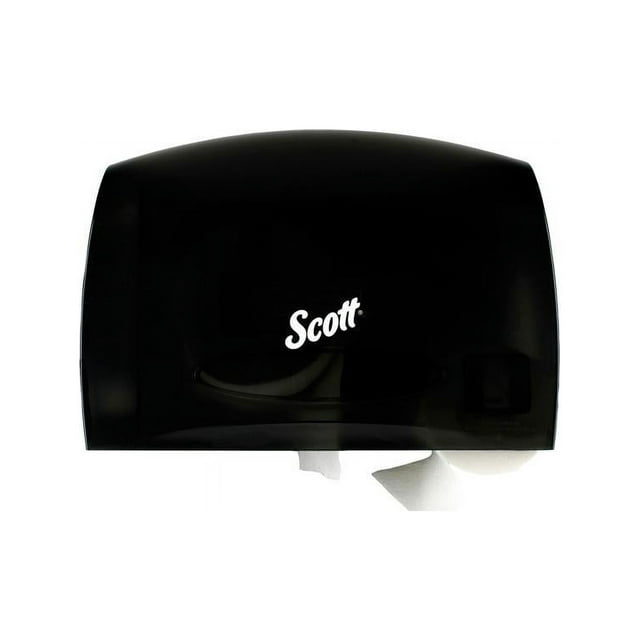 Scott Essential Coreless Jumbo Roll Tissue Dispenser, 14.25 x 6 x 9.7, Black -KCC09602