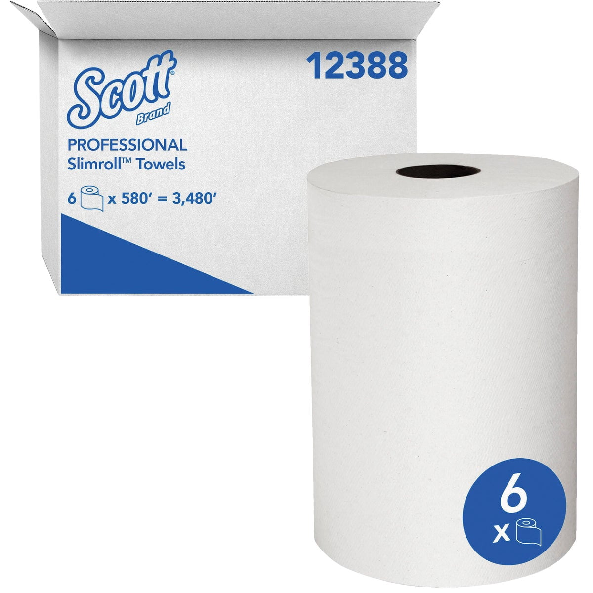 Scott Paper Towels 1 ply 12 pk