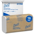 thumbnail image 1 of Scott Professional Essential Single-Fold Paper Towels, Bulk (01700), White (250 Sheets/Pack, 16 Packs/Case, 4,000 Sheet Total), 1 of 6