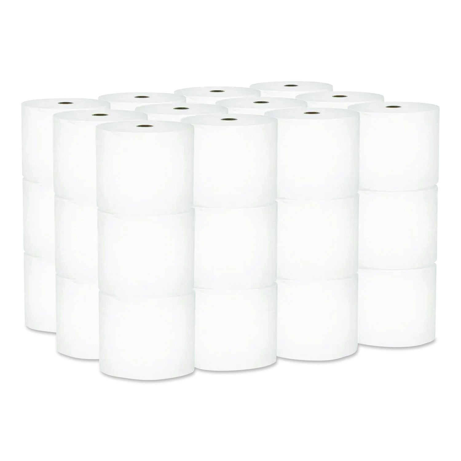 Scott® Essential Small Core High-Capacity Standard Roll Toilet Paper, 1-Ply, White, 2,200 Sheets/Roll, 36 Rolls/Carton
