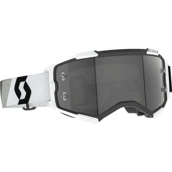 Scott Fury Light Sensitive Lens MX Offroad Goggle Premium Black/White