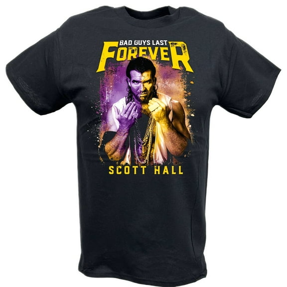 Scott Hall Bad Guys Last Forever Razor Ramon T-shirt