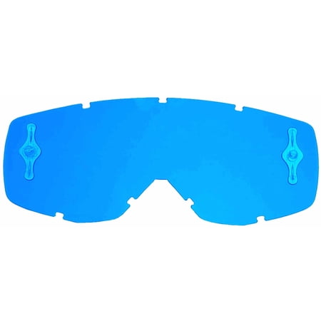 Scott Hustle/Tyrant/Split/Primal Works Goggle Lens Electric Blue Chrome