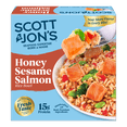 thumbnail image 1 of Scott & Jon’s Frozen Meals, Honey Sesame Salmon Rice Bowl, Microwave Meals, Frozen Dinner for One, 9.6 oz, 1 of 10