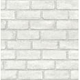 thumbnail image 1 of Scott Living 216-in by 20.5-in District Brick White Self Adhesive Wallpaper, 1 of 2