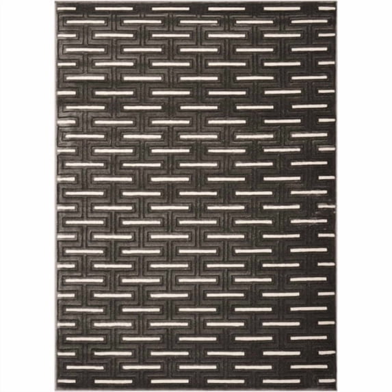 Williston Forge Blasingame Charcoal Area Rug