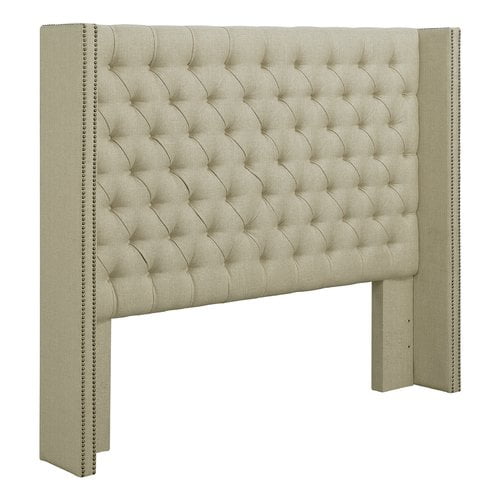 Scott Living Upholstered Wingback Headboard
