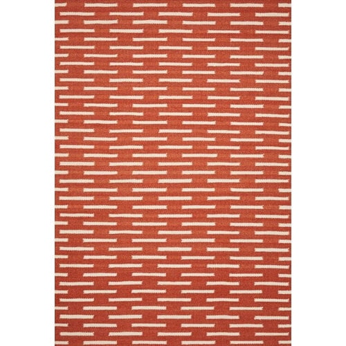Williston Forge Blanding Orange Area Rug