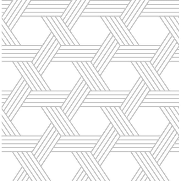 Scott Living Sky Blue Crystalline Peel And Stick Vinyl Wallpaper, 216-in by 20.5-in, 30.75 sq. ft.