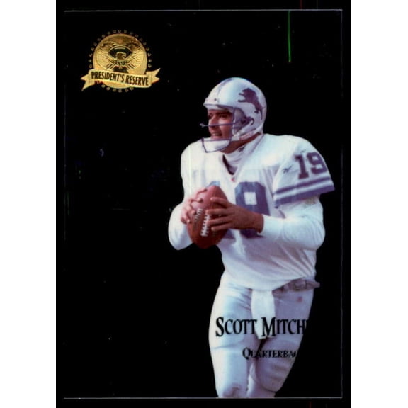 Scott Mitchell/Barry Sanders 1996 CE President's Reserve Running Mates #RM15