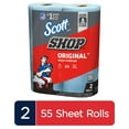 thumbnail image 1 of Scott Multi-Purpose, Shop Towel, 2 Rolls, 55 Sheets Per Roll (110 Total Sheets), 1 of 10