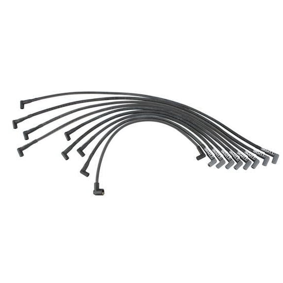 Scott Performance 10mm HEI Spark Plug Wire Set, Red