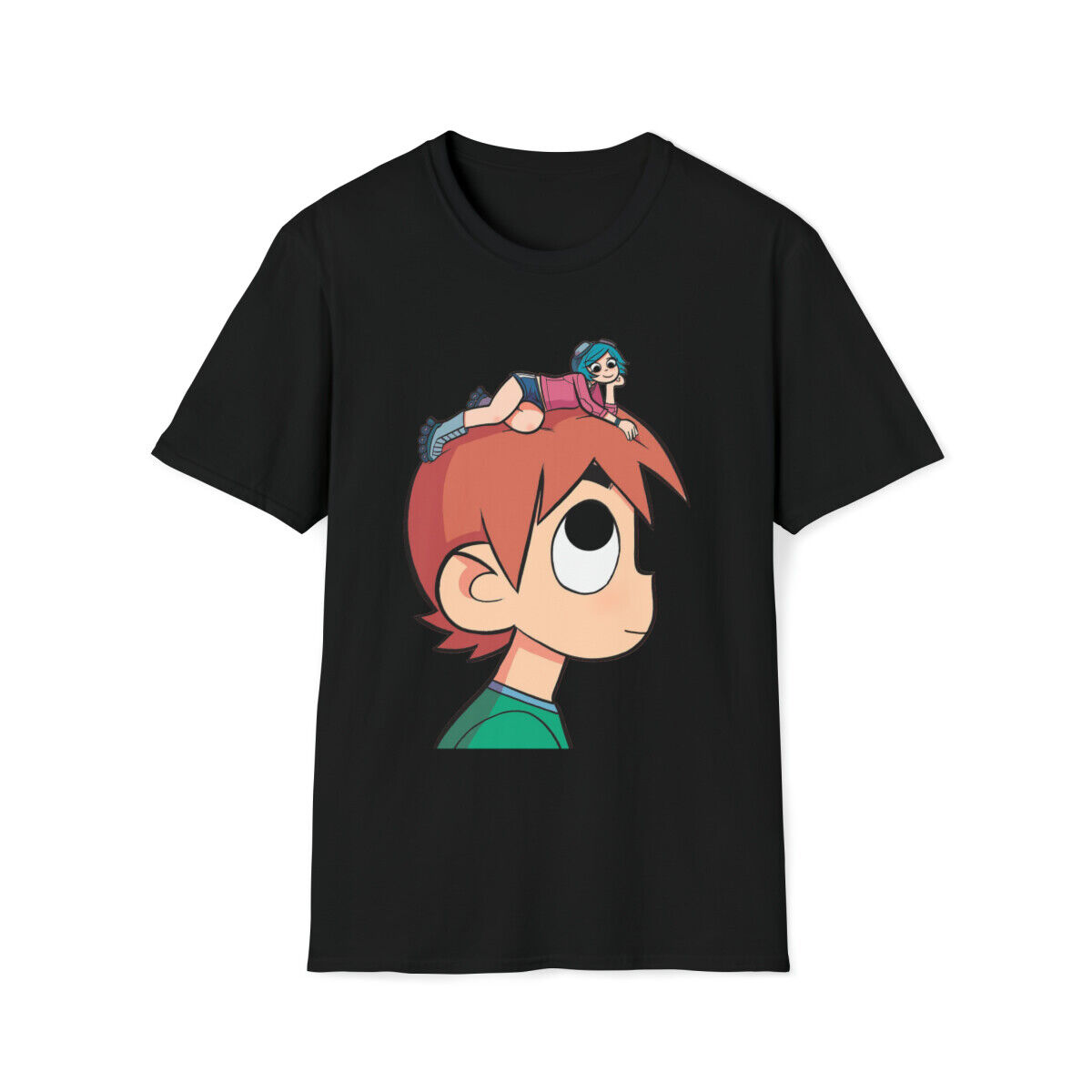 Scott Pilgrim And Ramona Flowers Comic Animated Movie Unisex T Shirt 