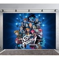 thumbnail image 1 of Scott Pilgrim Backdrop Banner Party Supplies Poster Movie Theme Background for Photography Birthday Decorations, 1 of 5