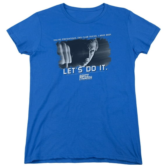 Scott Pilgrim Beef S/S Women's T-Shirt Royal Blue