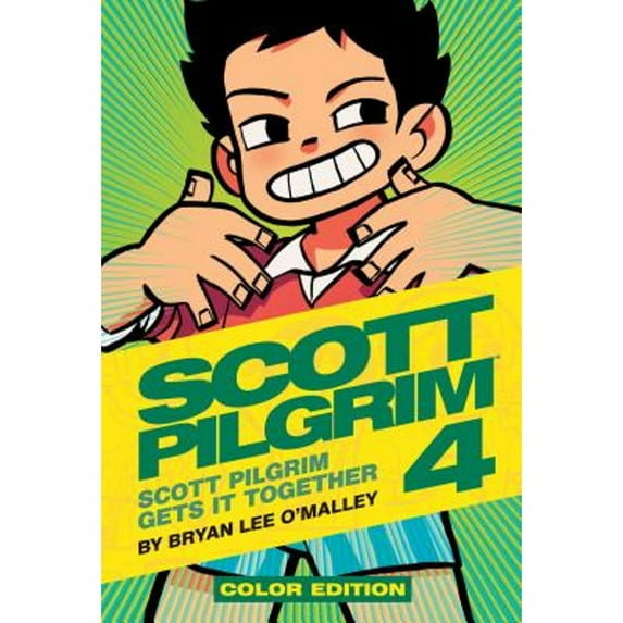 Pre-Owned Scott Pilgrim Vol. 4: Scott Pilgrim Gets It Together (Hardcover) by Bryan Lee O'Malley