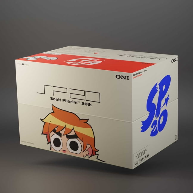 Scott Pilgrim: Scott Pilgrim 20th Anniversary Color Hardcover Box Set (Hardcover)