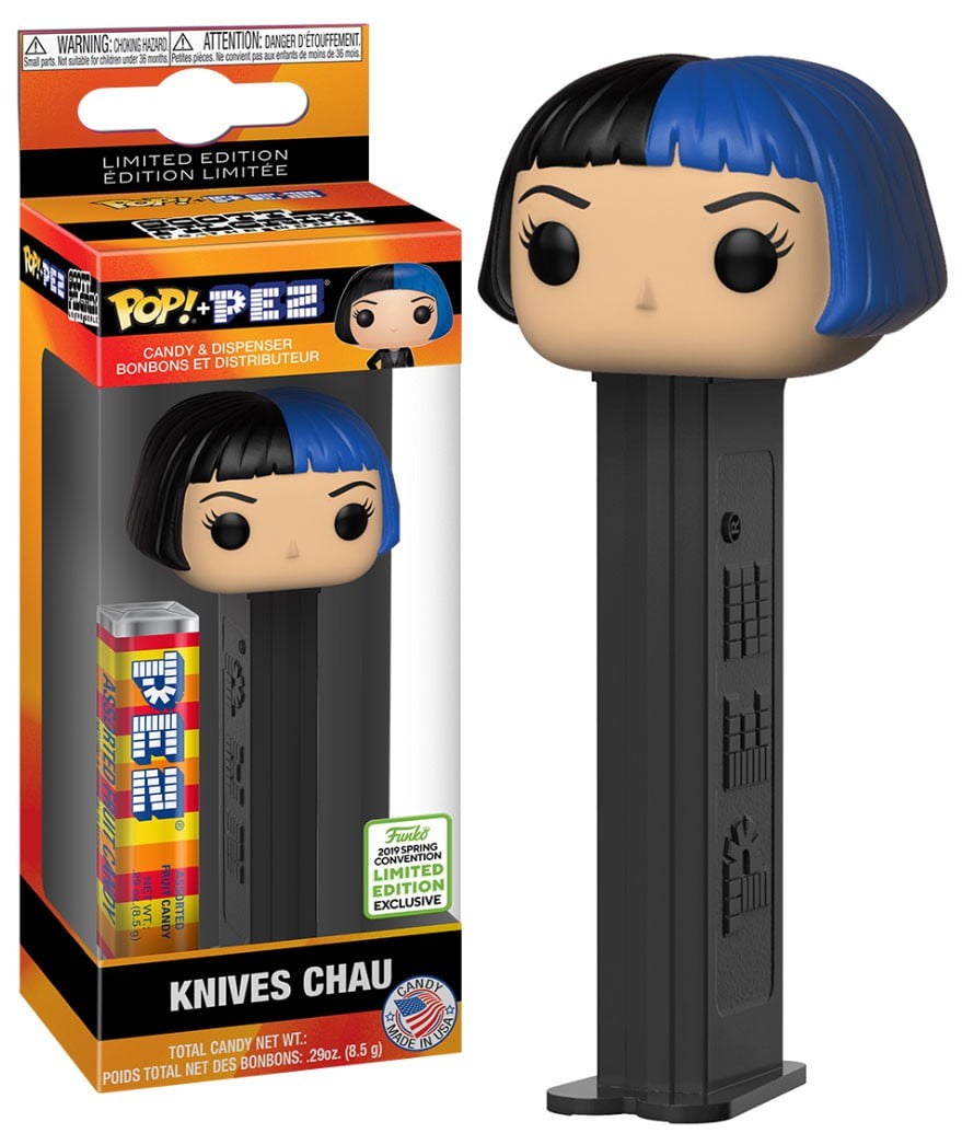 Scott Pilgrim vs The World Funko POP! PEZ Knives Chau Candy Dispenser