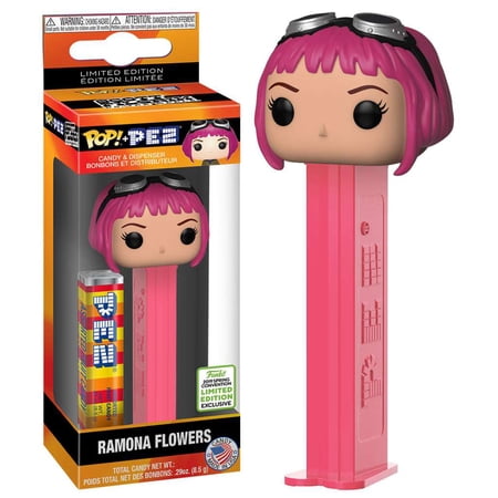 Scott Pilgrim vs The World Funko POP! PEZ Ramona Flowers Candy Dispenser