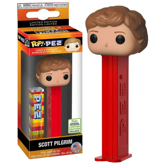 Scott Pilgrim vs The World Funko POP! PEZ Scott Pilgrim Candy Dispenser
