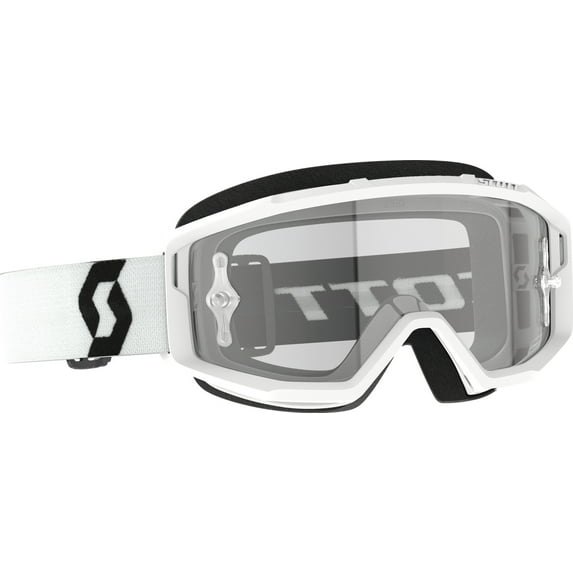 Scott Primal Clear MX Offroad Goggles White w/Clear Lens