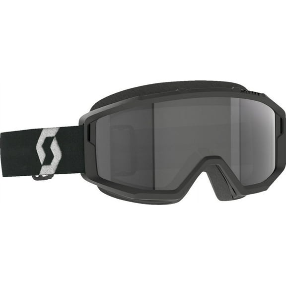 Scott Primal Sand/Dust MX Offroad Goggles Black/White w/Gray Lens