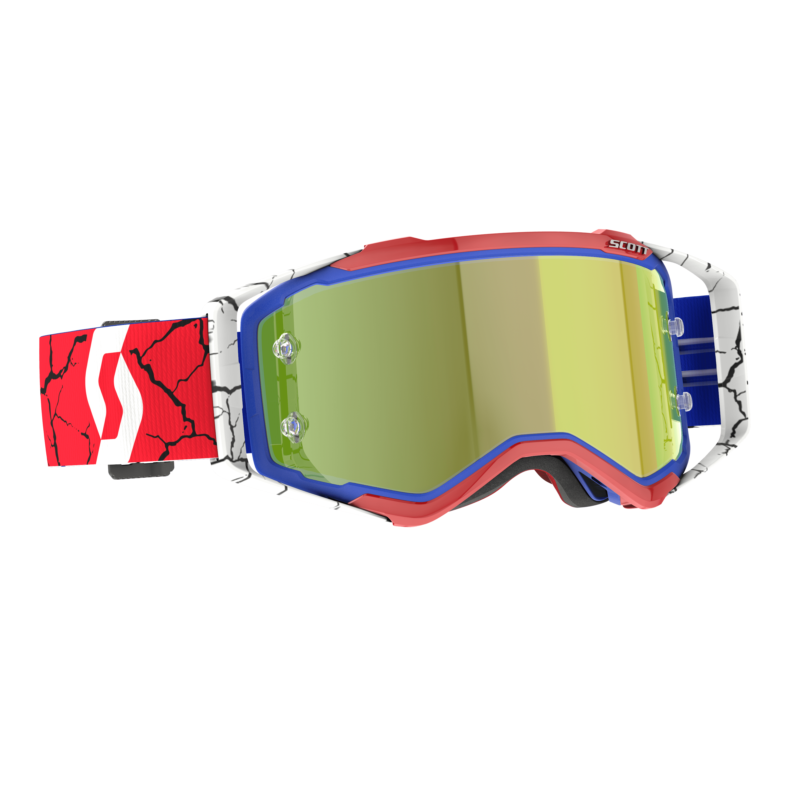 Masque motocross Scott Prospect Red White