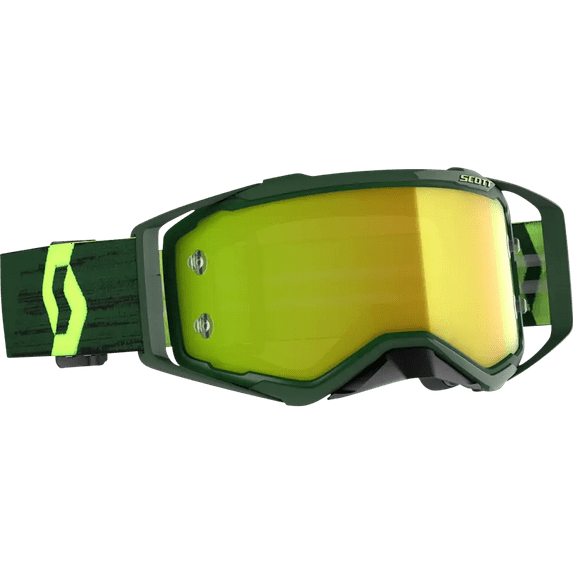 Scott Prospect MX Offroad Goggles Green/Yellow w/Yellow Chrome Lens